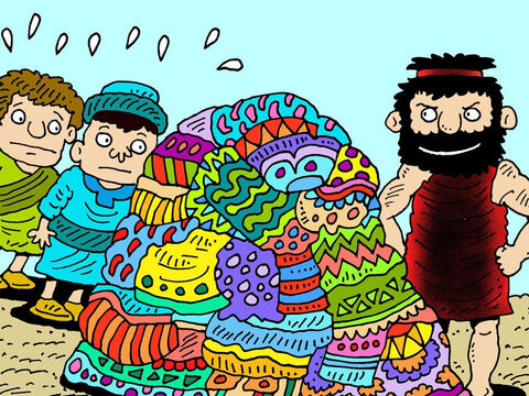 Samson killed 30 Philistine men and gave their clothing to the 30 men who gave him the answer to his riddle