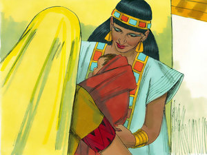 Miriam quickly brought her own mother to meet the Princess