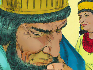 Afterwards Mordecai returned to his post at the gates and Haman
hurried home in despair