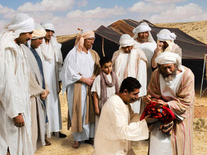 They killed an animal and put some of the blood on Josephs coat and showed it to their father