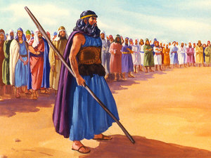 A large crowd of people gathered also
to see what was going to happen