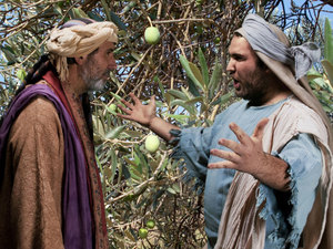 Immediately the older brother went to have a talk with his father