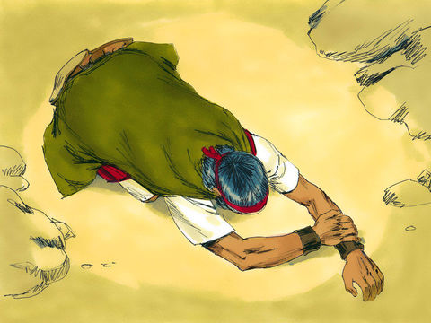 Moses prayed