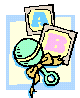Baby rattle and blocks