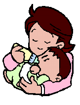 Holding baby brother