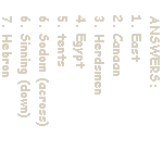 crossword answers