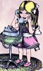 Girl talking on the phone