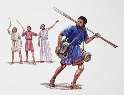 Jephthah flees from his brothers
