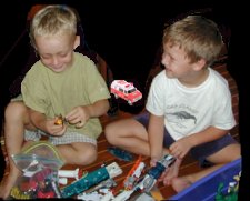 children playing