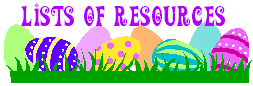 Lists of Resources with easter eggs