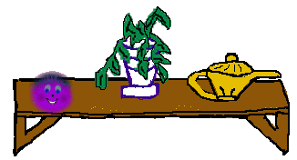 Murple on the shelf