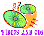 DVDs and audio and music CDs