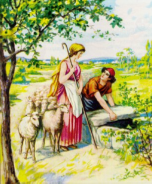 Jacob and Rachel Story Card